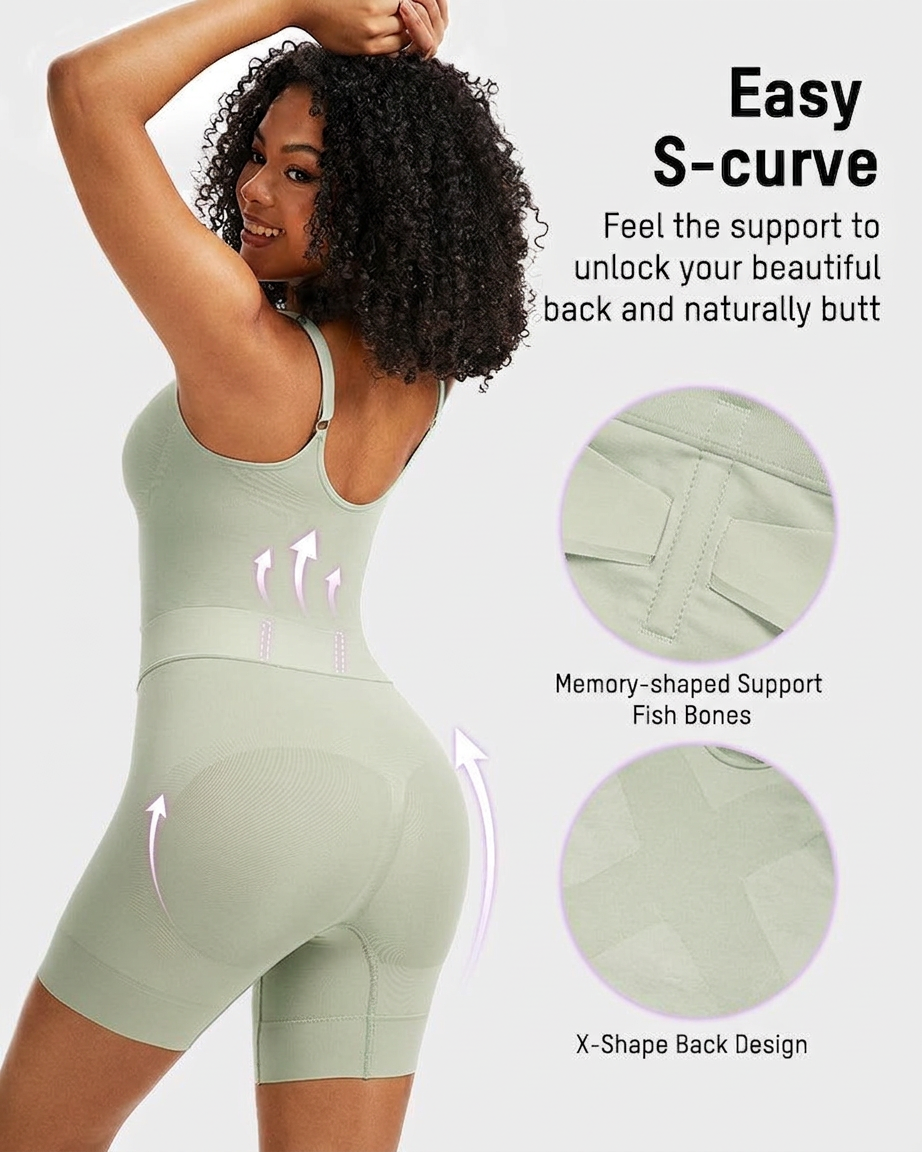 Lovushape - Sculpting Bodysuit with Easy-Off Design