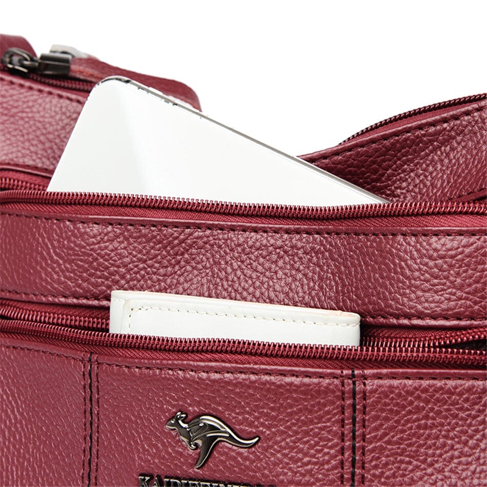 Evangeline | Designer Multi-Layer Crossbody Bag