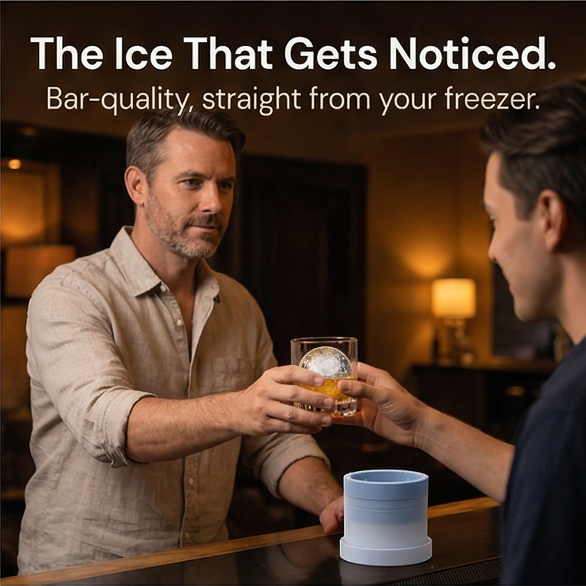 Glacero – Slow Melt Ice Ball Mold Set