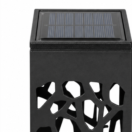 Glenmore – Solar Pathway Stake Lights with Mosaic Shadow Pattern (8-Pack)