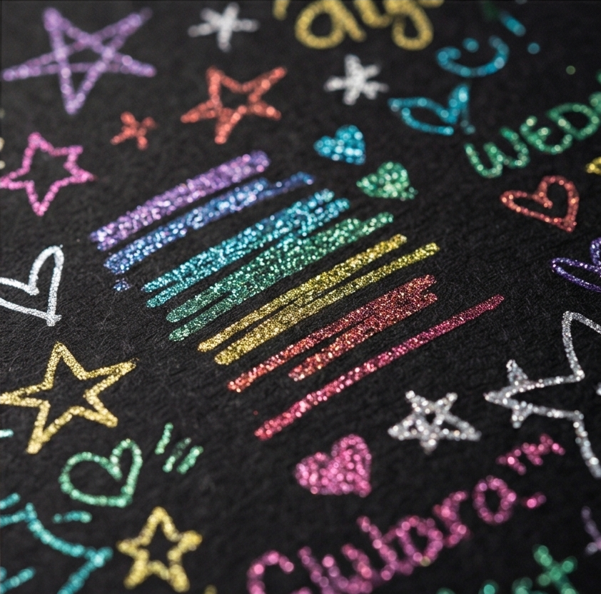 Glintara – Shimmering Glitter Gel Pen Set