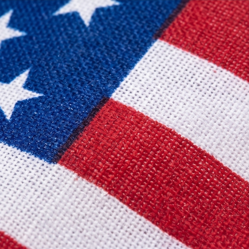 Glorimora – Solar American Flag Pathway Lights