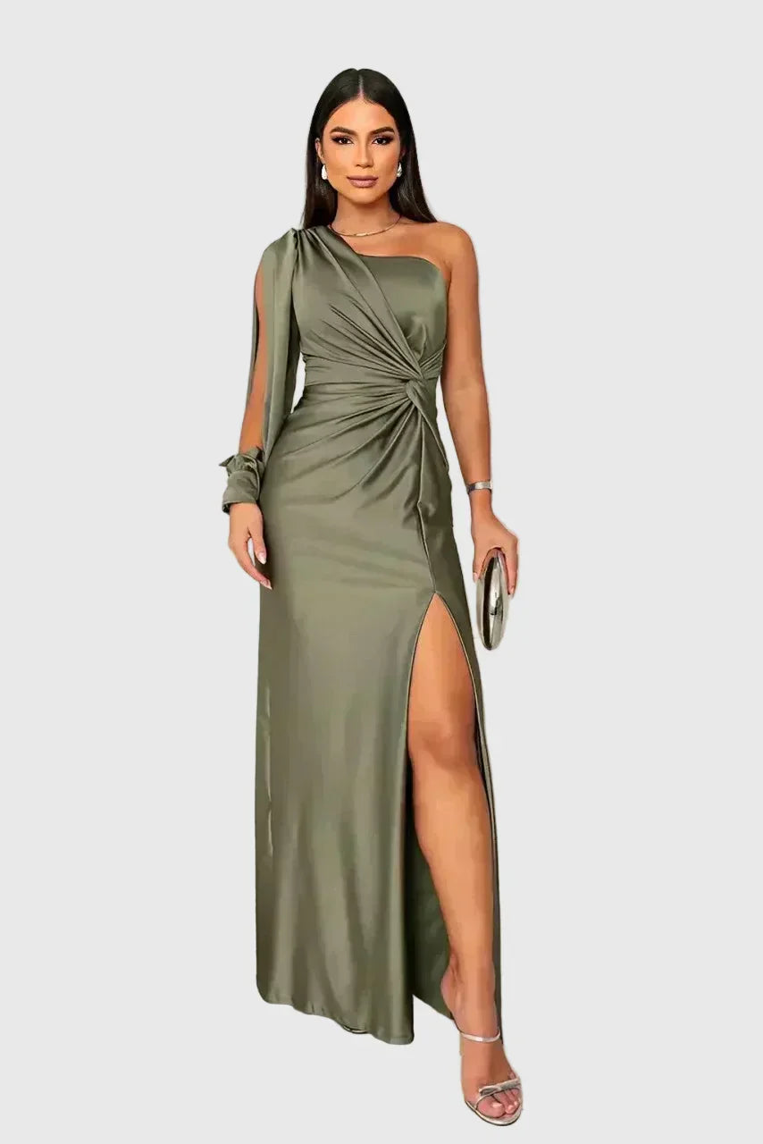 Melyssa | Elegant Flowing Maxi Evening Dress