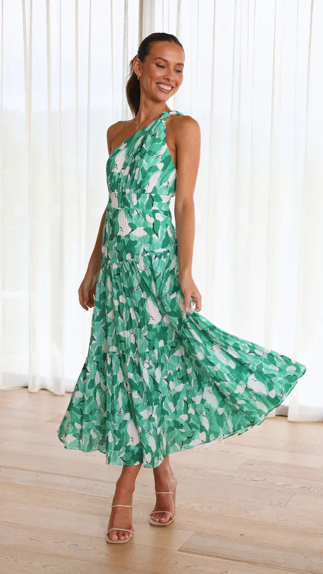 Eliza - Dress with One Shoulder Strap