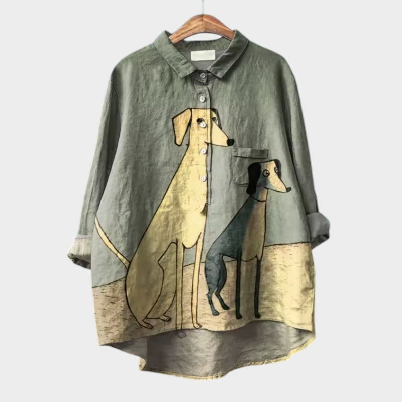 Amélie | Elegant Summer Linen Shirt