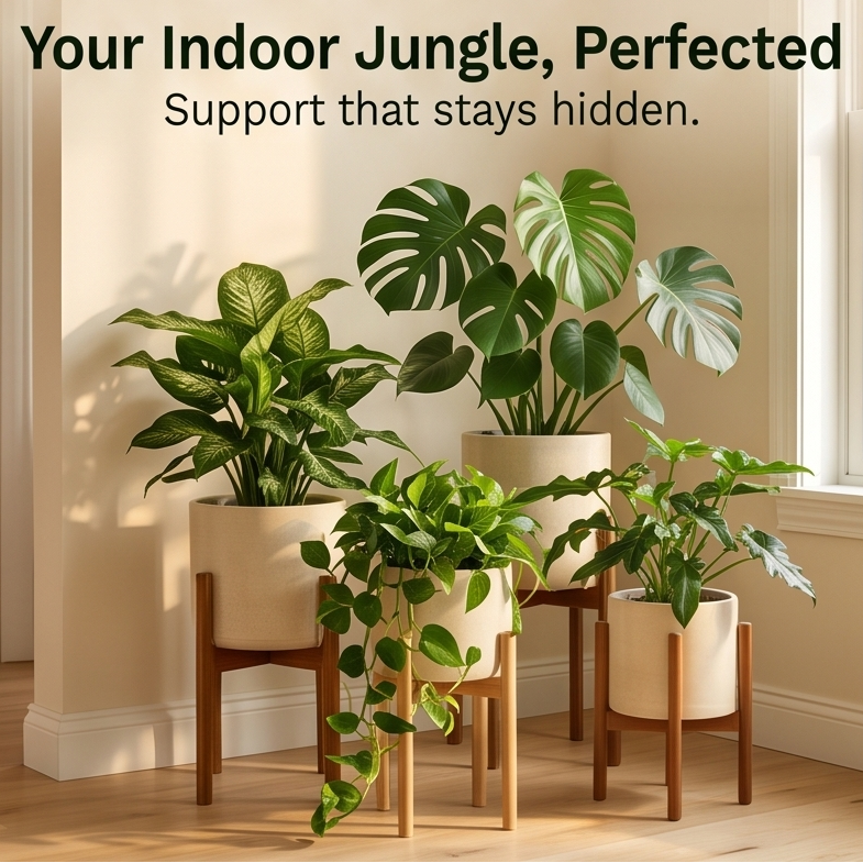 Growvia – Stackable Twig Shaped Plant Support Stakes