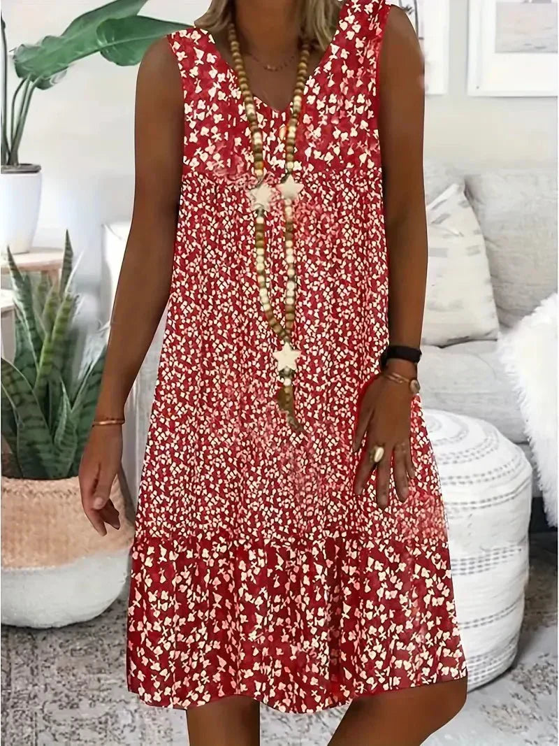 Briar™ - Sleeveless Floral Dress