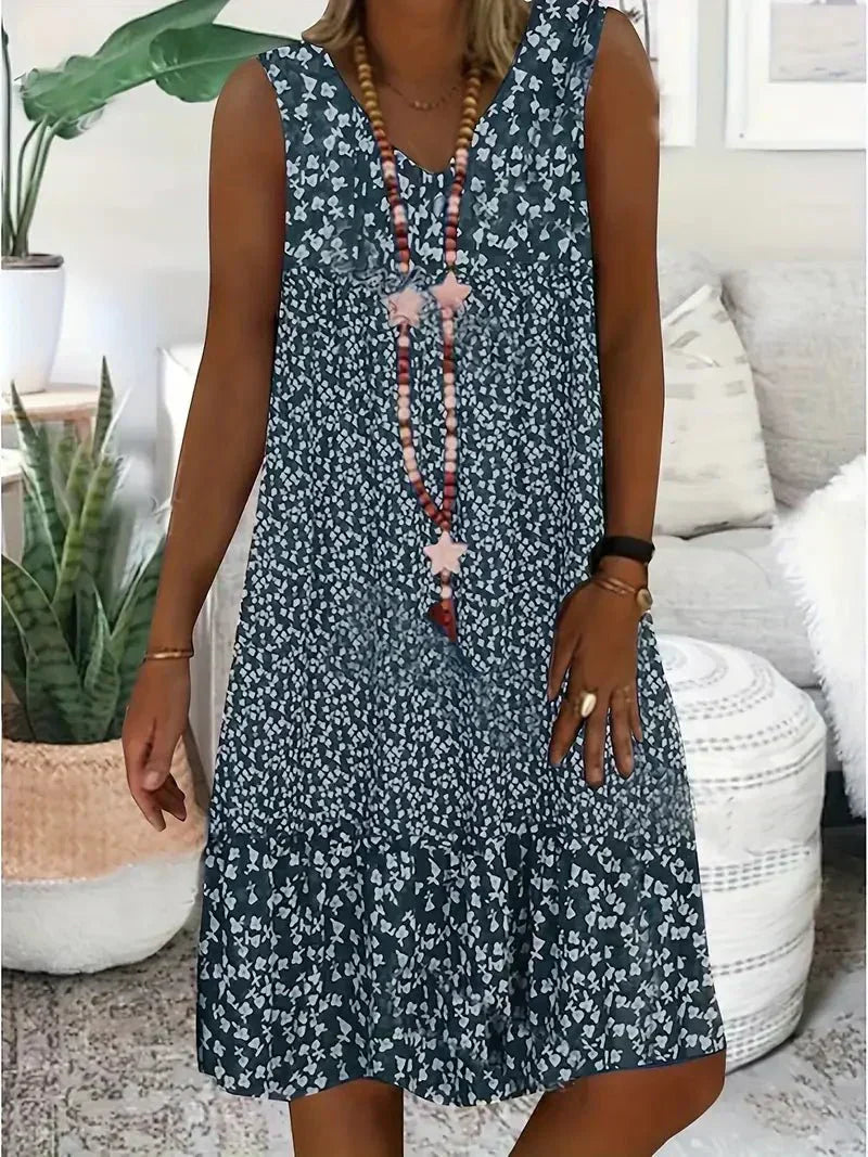 Briar™ - Sleeveless Floral Dress