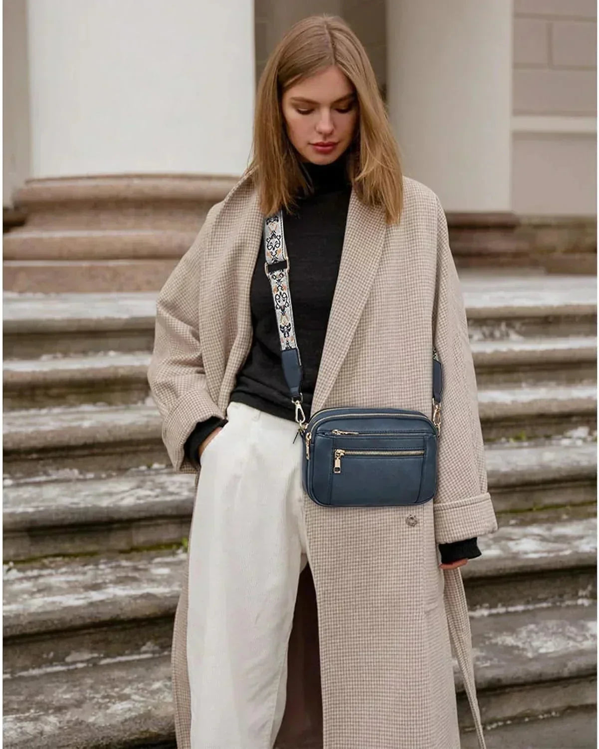 Fifer | Adjustable Colorful Strap Crossbody Bag