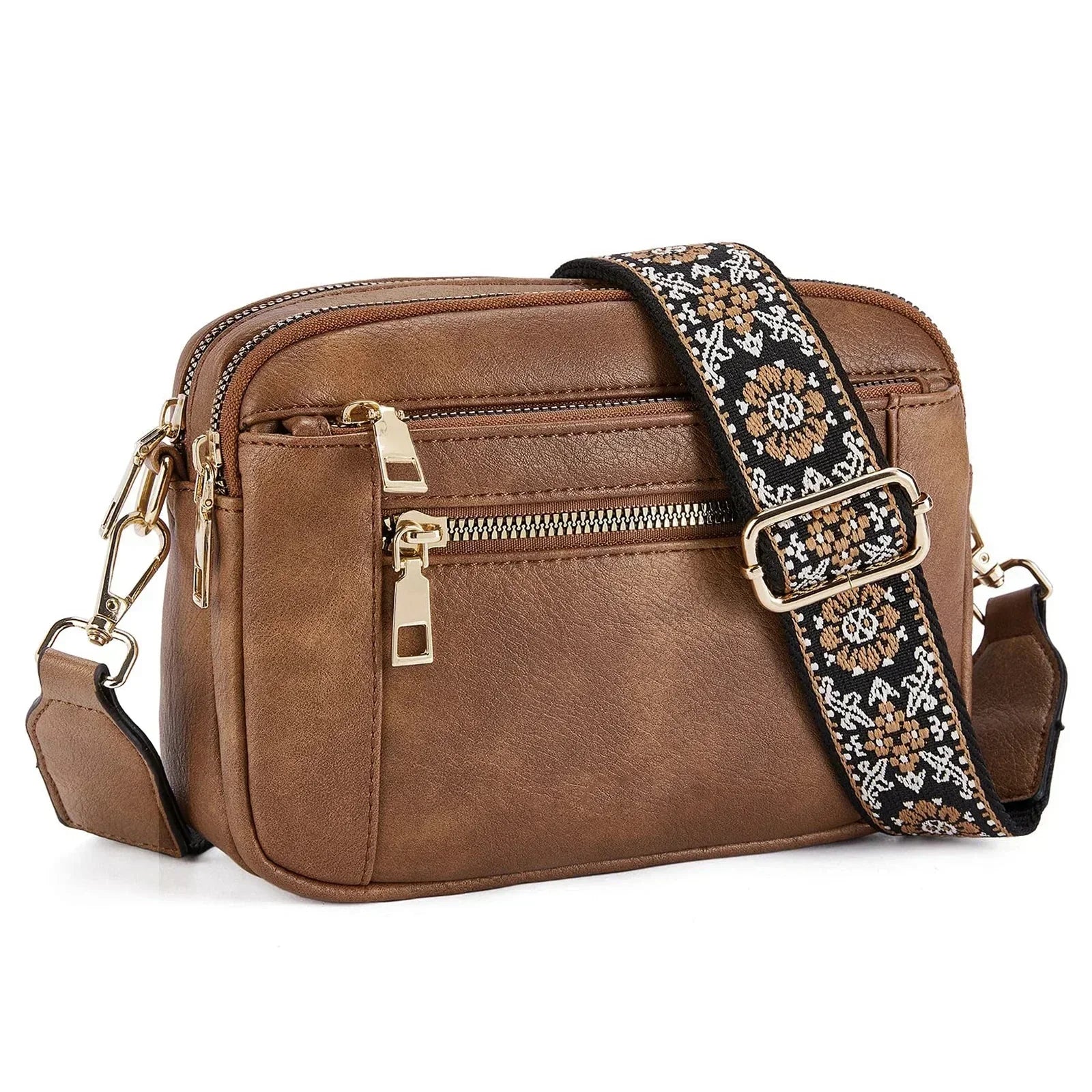 Nylah Crossbody with Colorful Straps