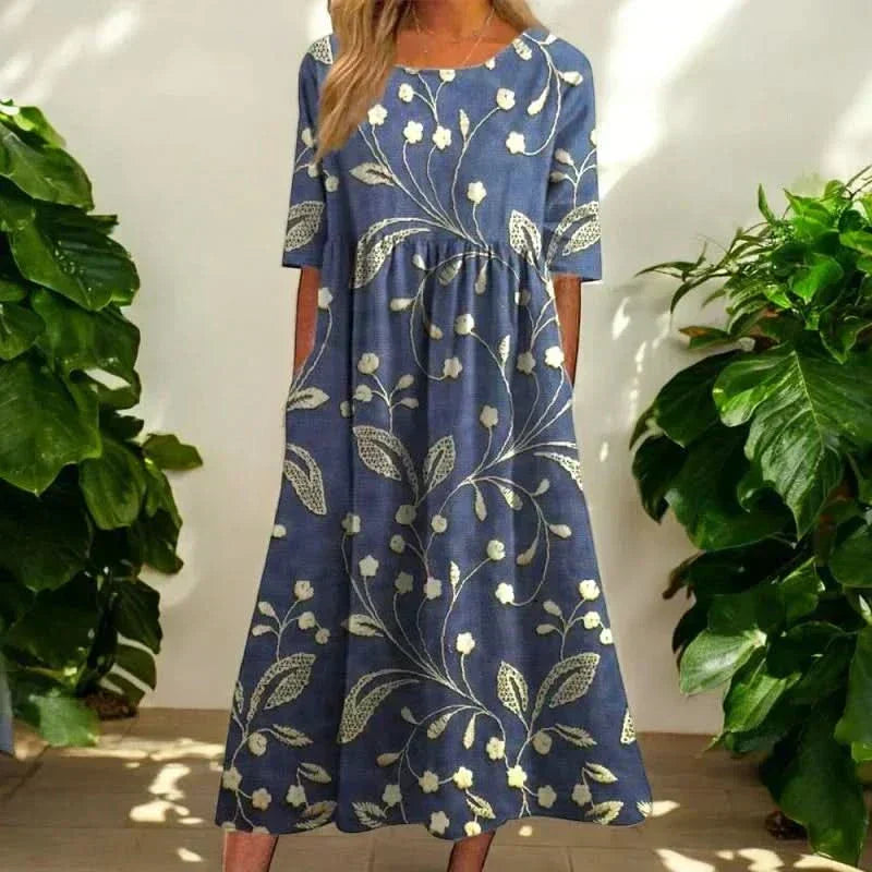 Ella | Relaxed Midi Dress