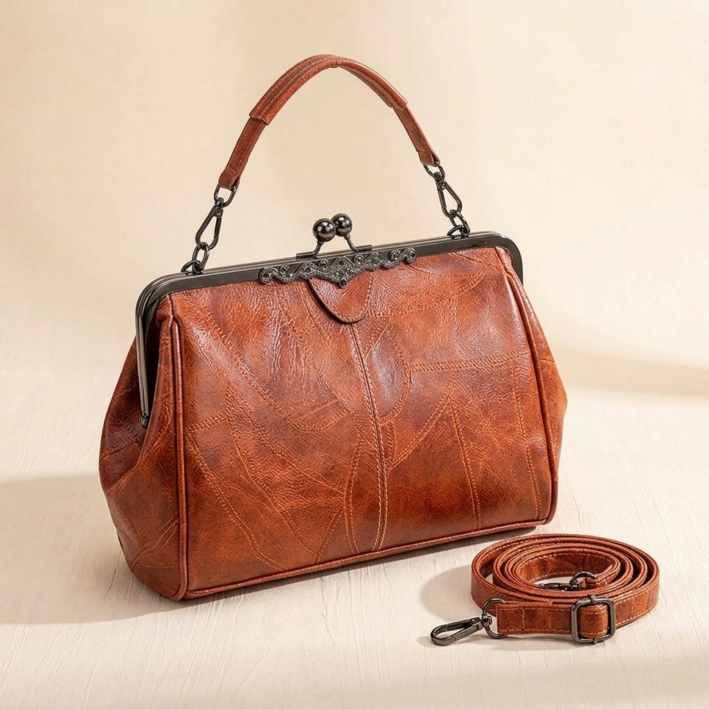 Bellora – Vintage Kiss Lock Handbag
