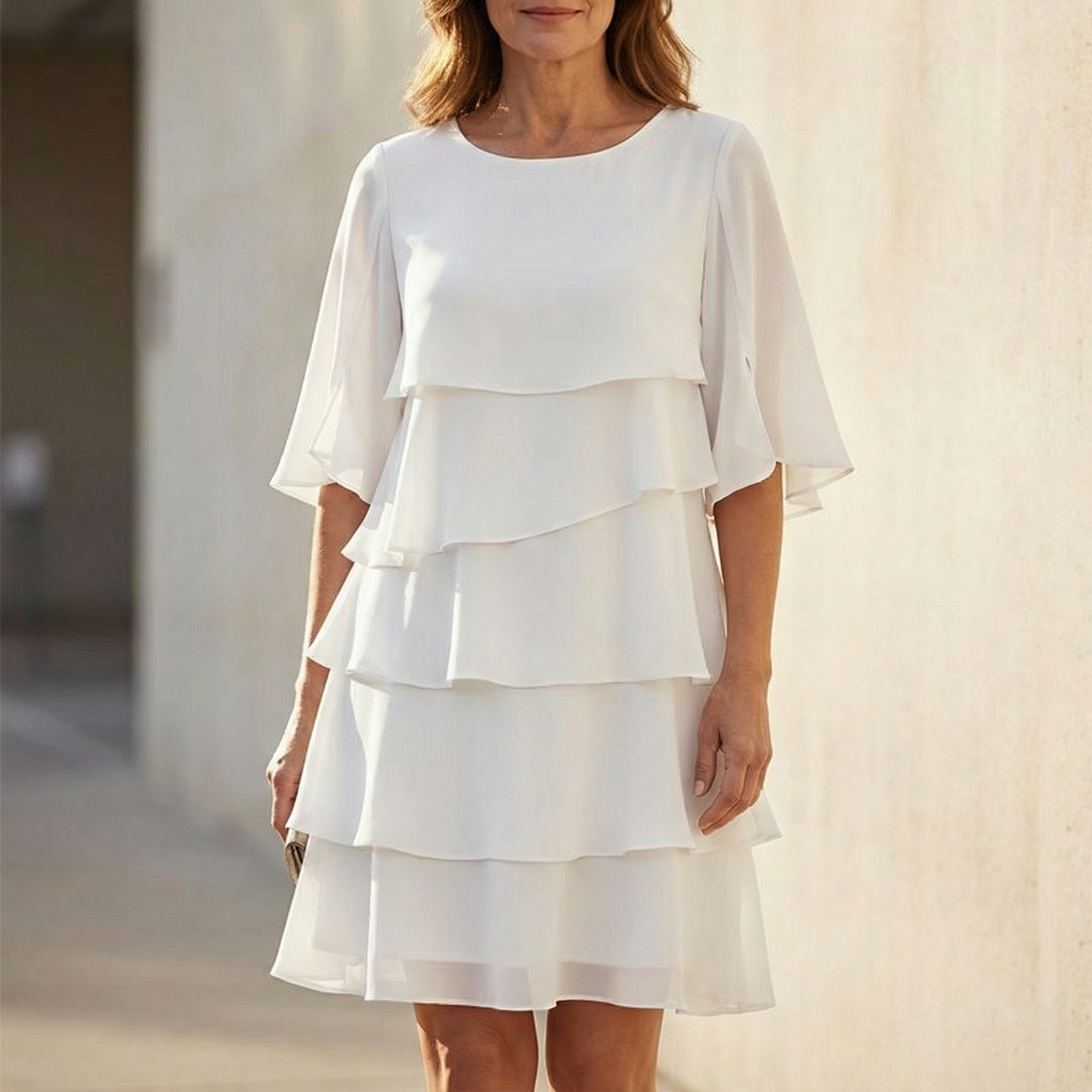Florelle – Women's Layered Ruffle Dress