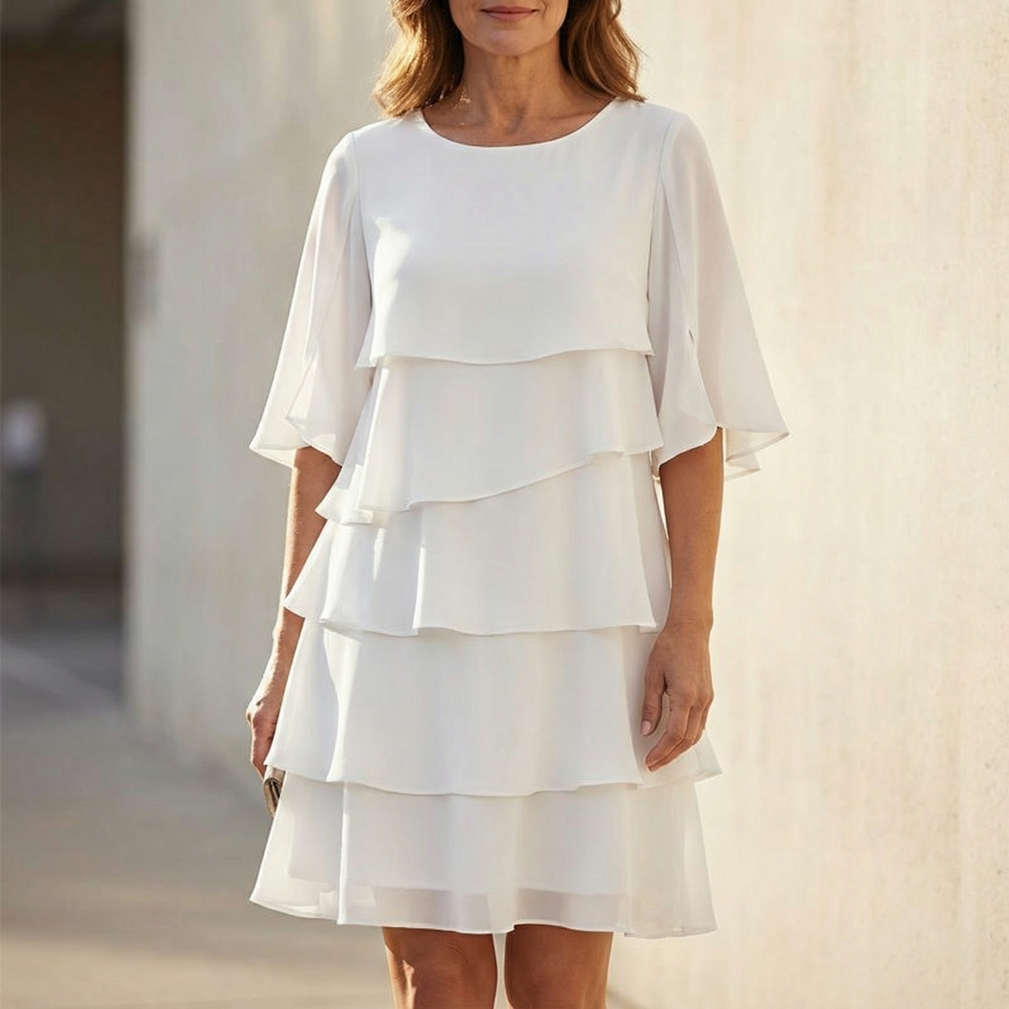 Florelle – Women's Layered Ruffle Dress