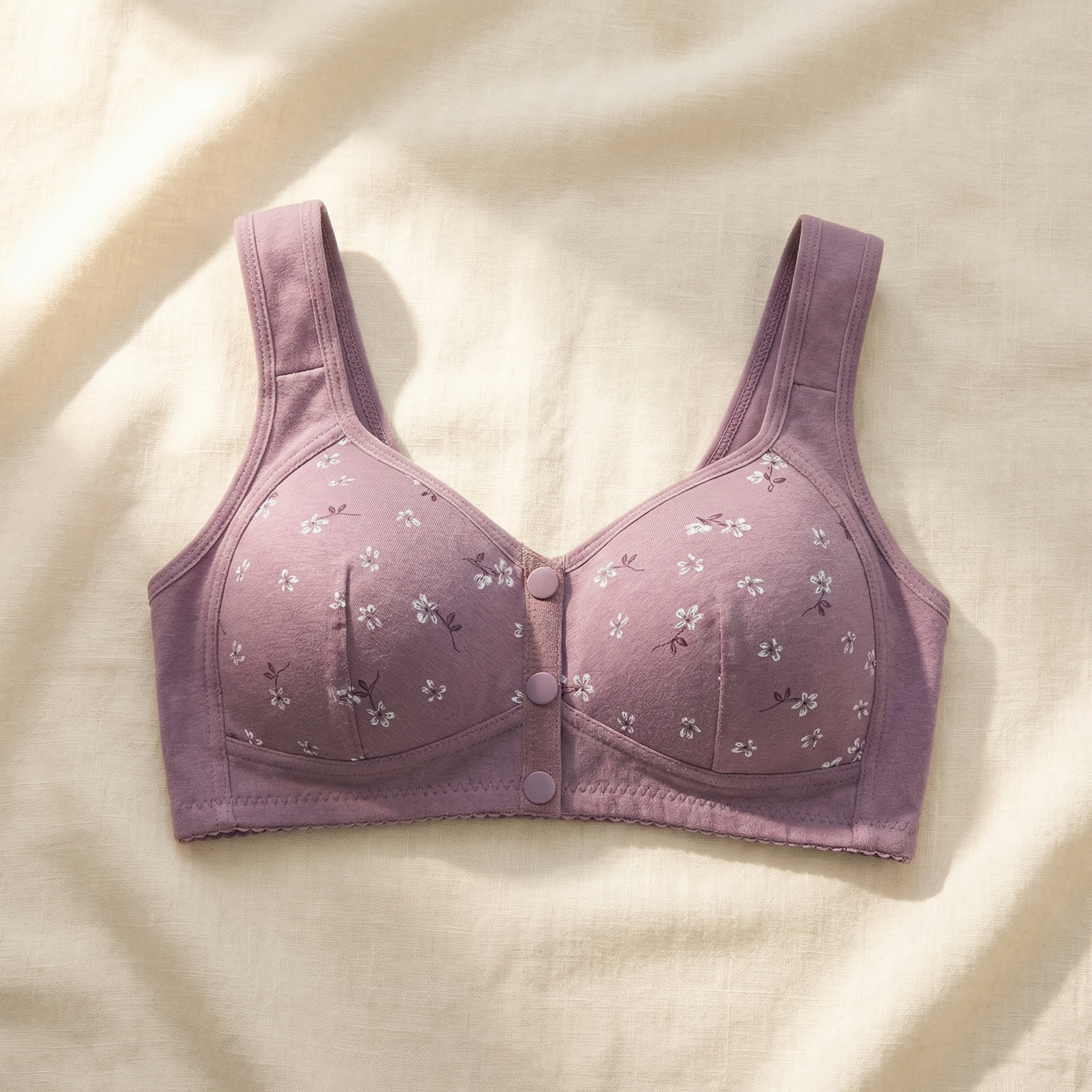 DaisyBra – Wireless Front Closure Comfort Bra