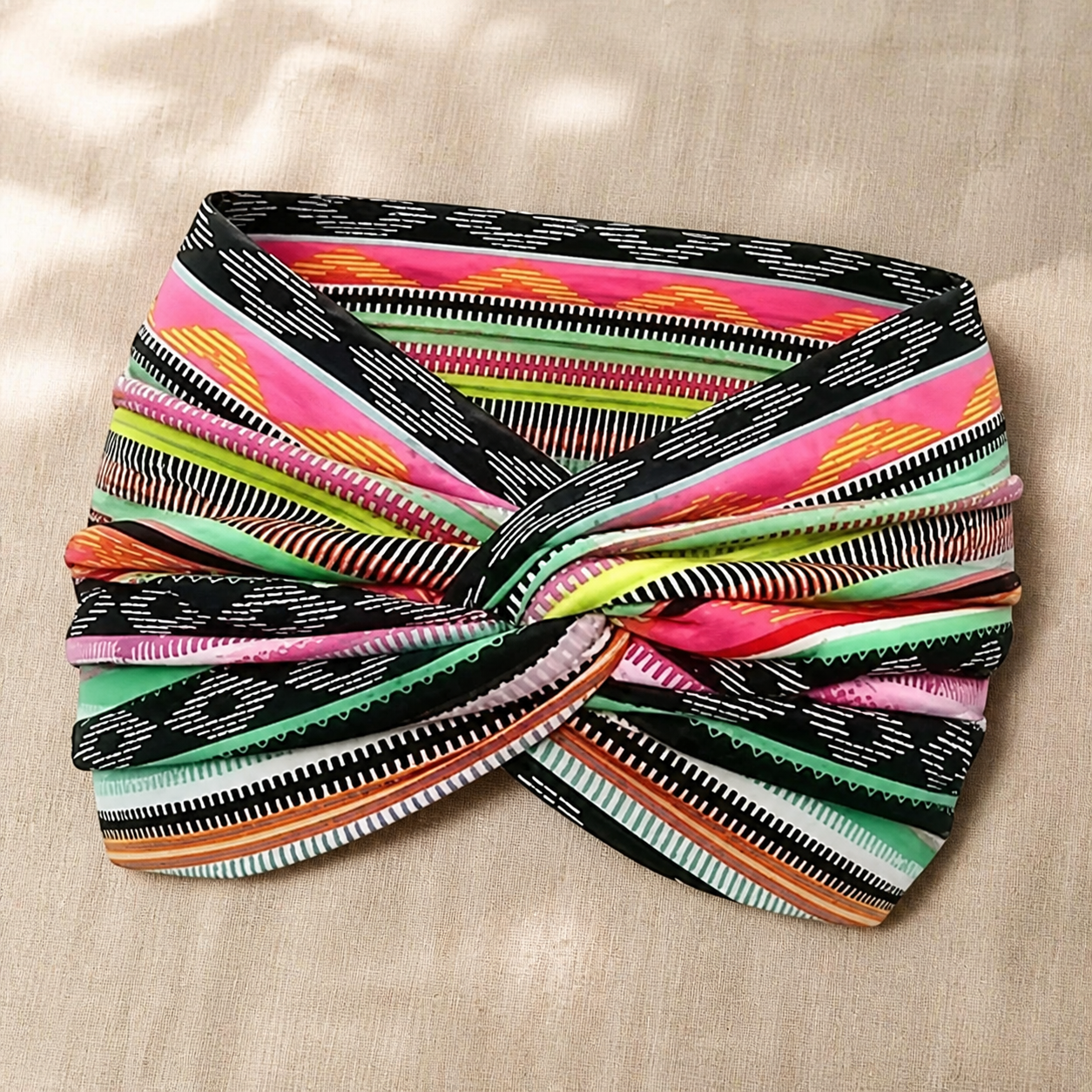 Lirelle – Boho Print Wide Headband