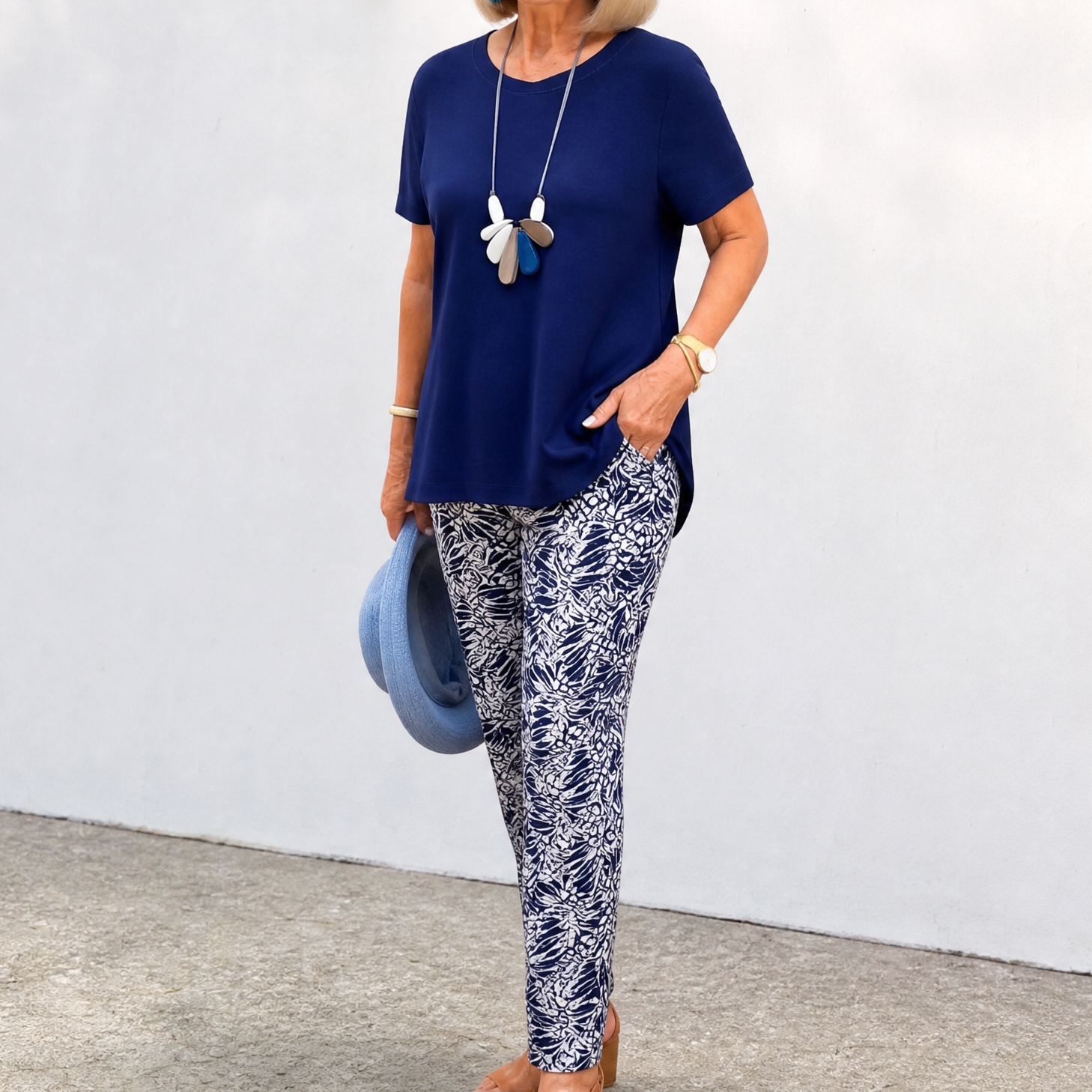 Helen – Women's Effortless Coastal Two-Piece Set