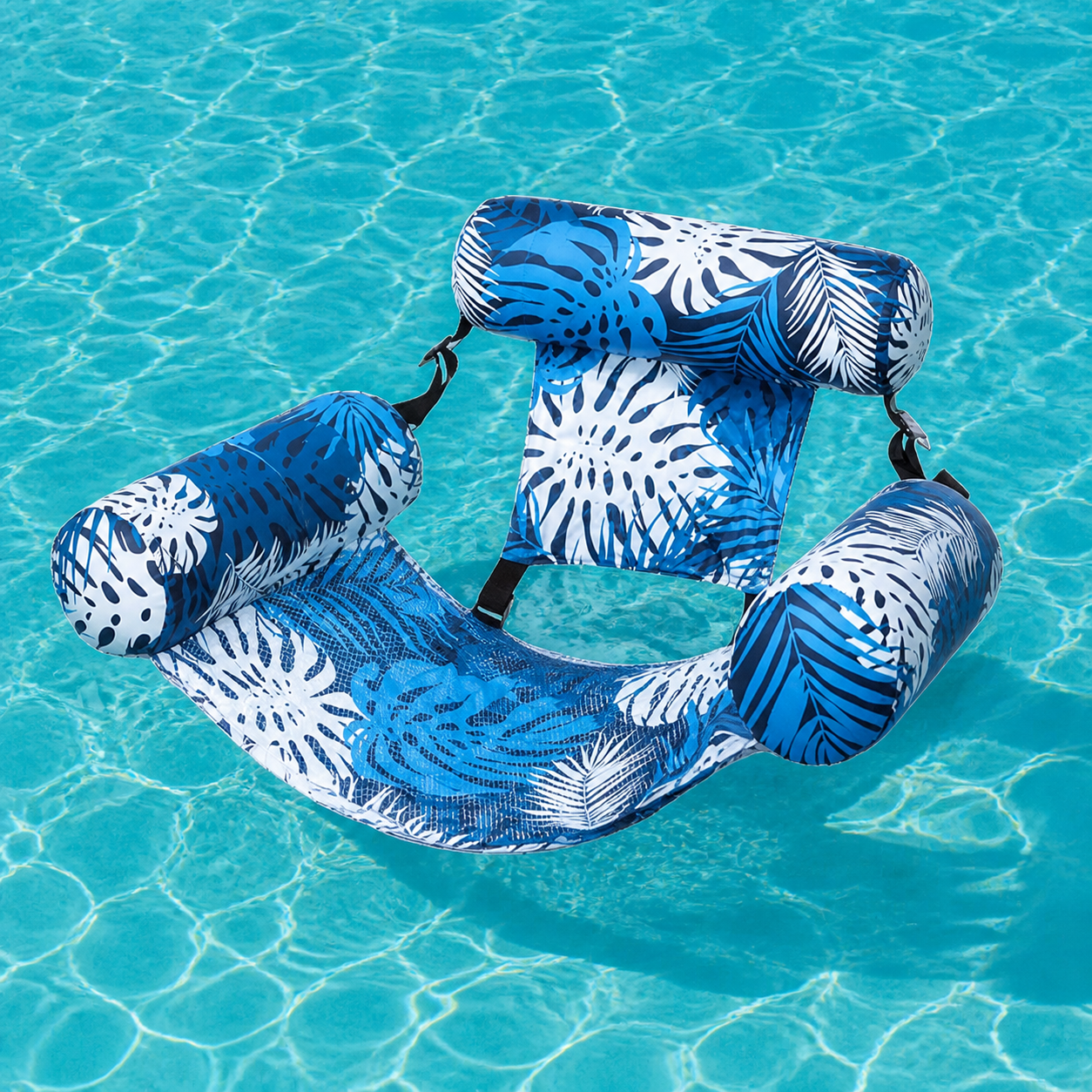 Lazura – Tropical Pool Float Chair with Headrest