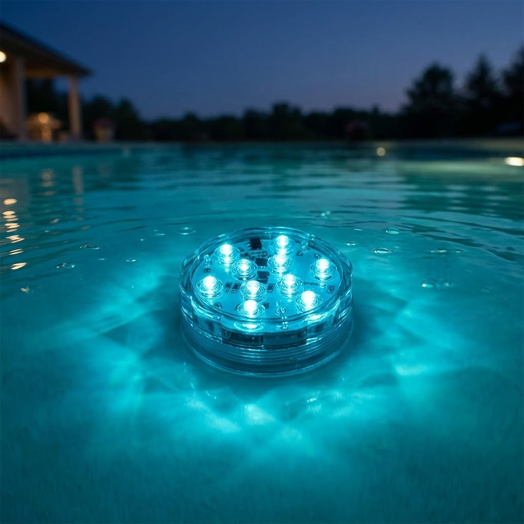 LumaGlow – Submersible Pool Light with Remote