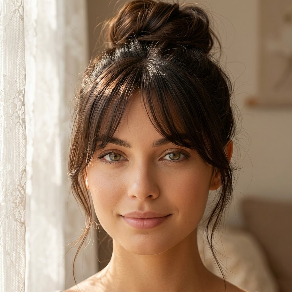 Fringelle – Seamless Clip-In Bangs Topper