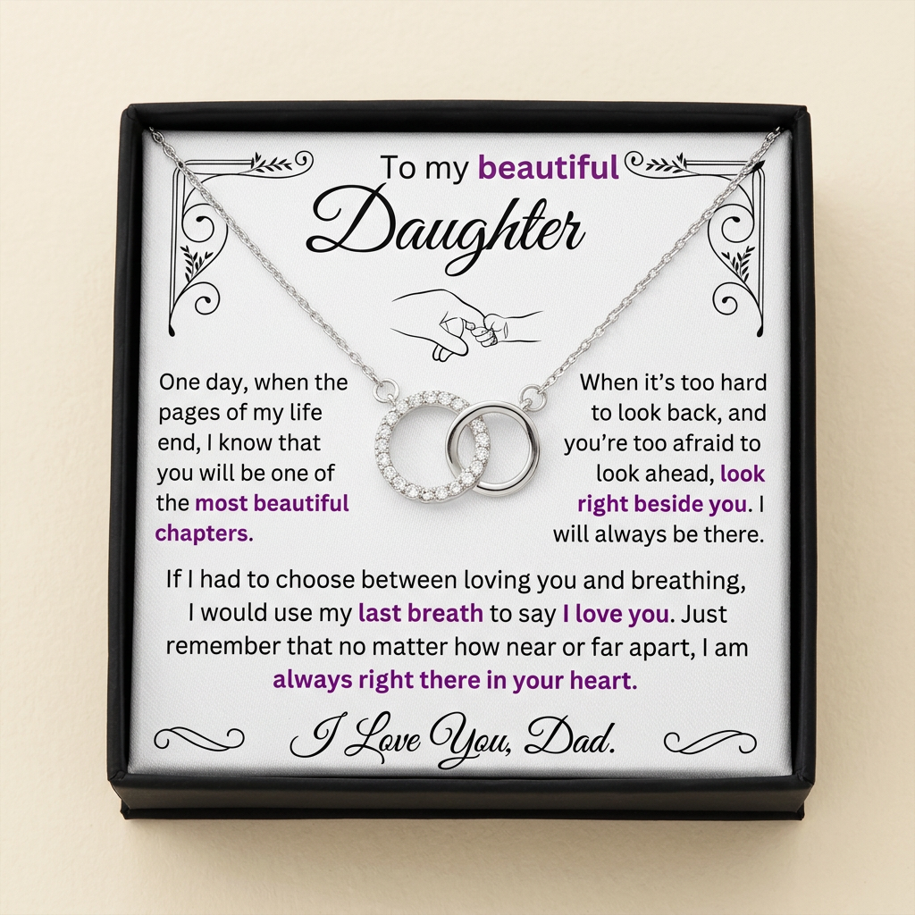 Everbond – Sentimental Gift Necklace for Daughter