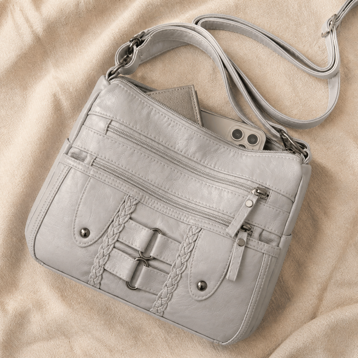 Avella – Soft Leather Crossbody Bag