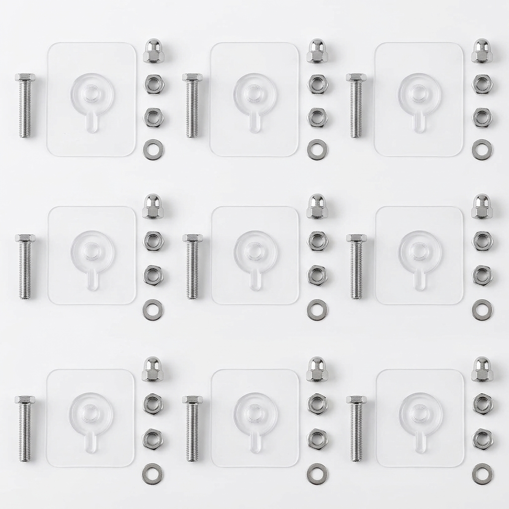 Gripstay – Heavy duty invisible adhesive wall hooks