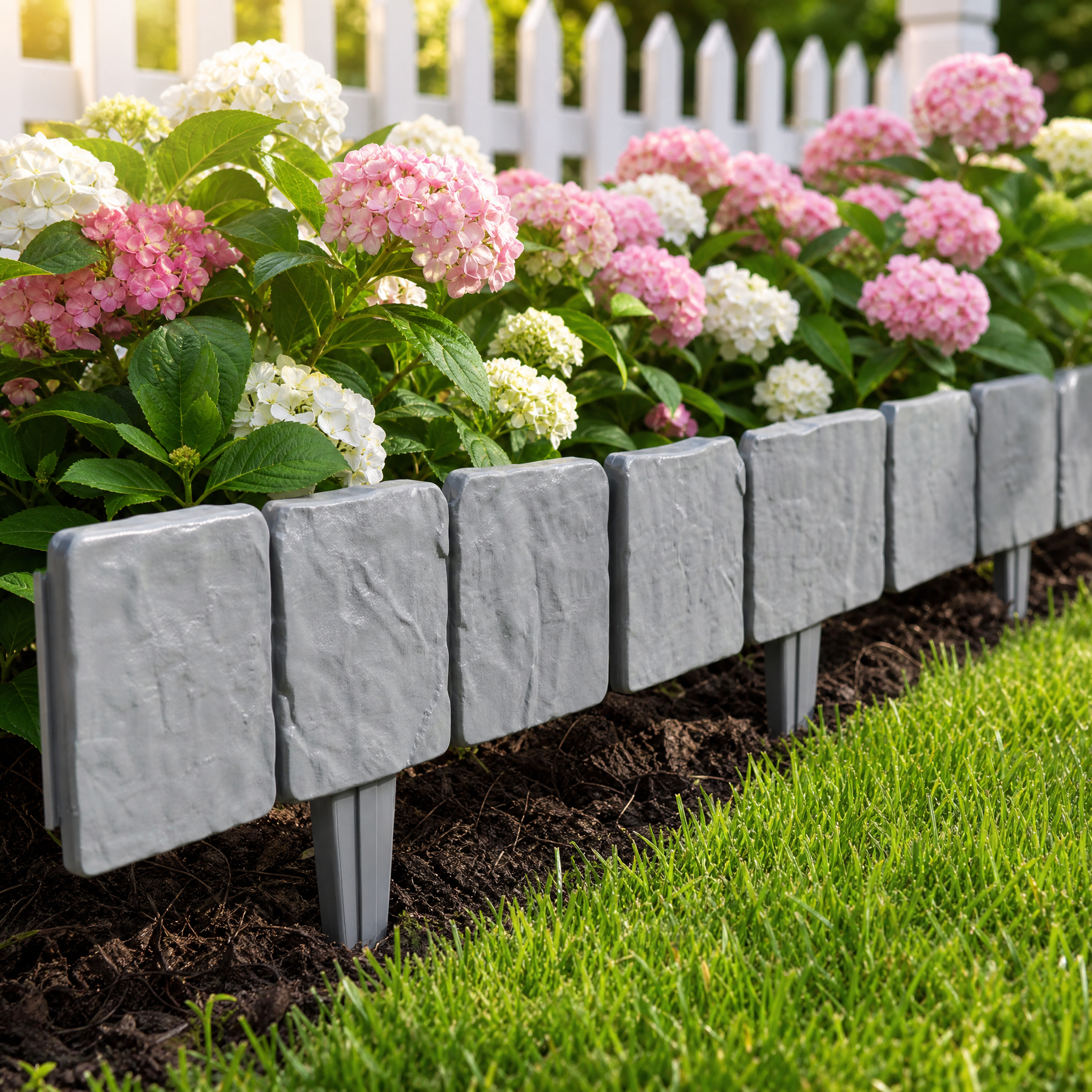 Lawnframe – Hammer-In Stone Garden Edging
