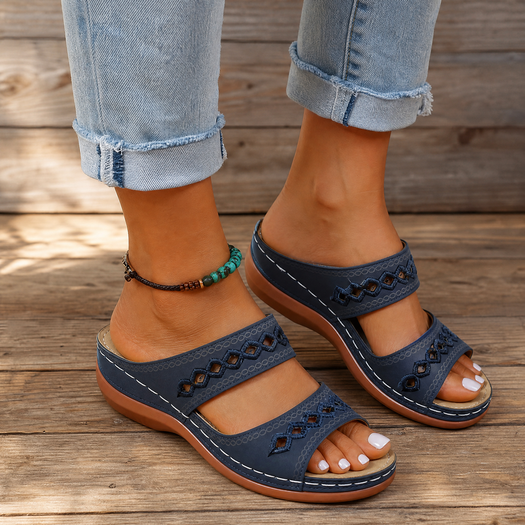 Comfort Lift – Orthopedic Wedge Sandals