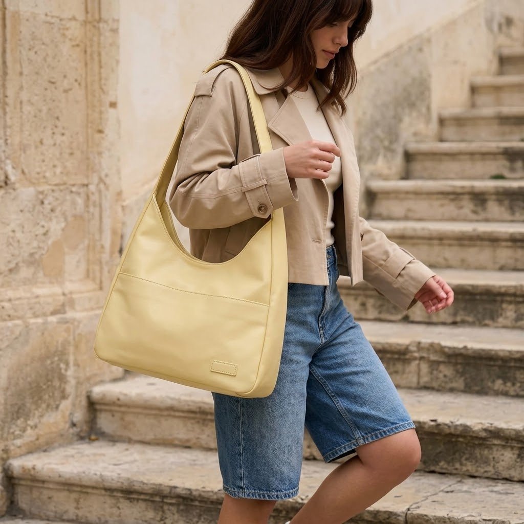 Lunavelle – Soft Shoulder Bag for Work and Every Day