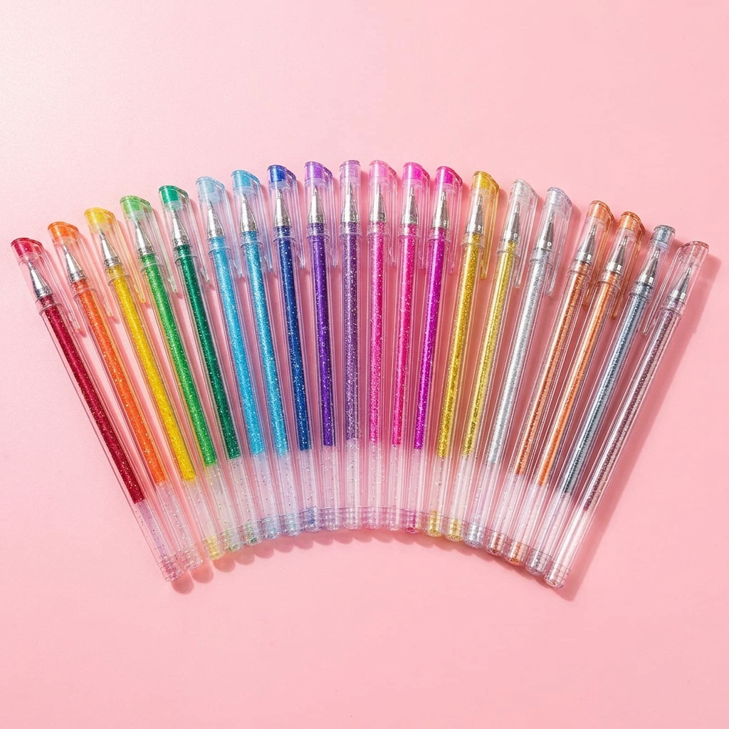 Glintara – Shimmering Glitter Gel Pen Set