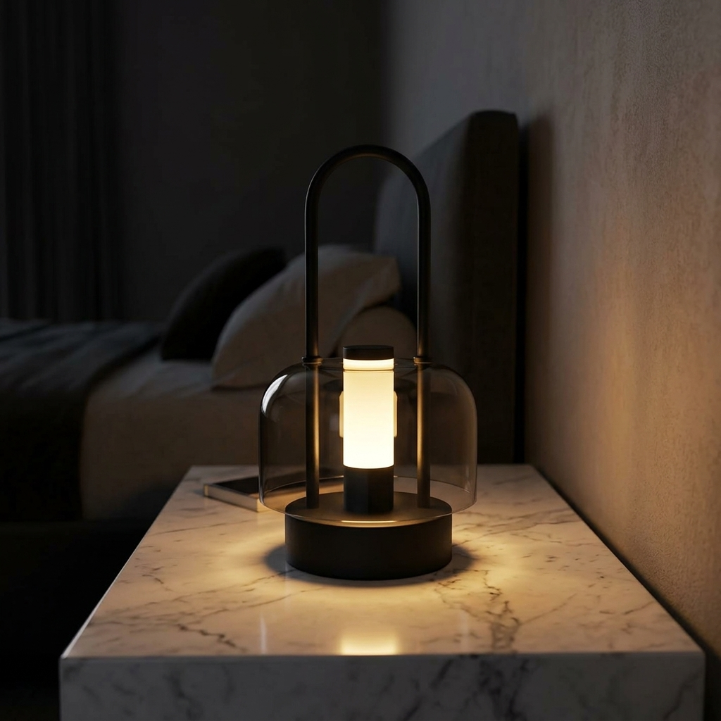 Lumora – Rechargeable Smoked LED Lantern