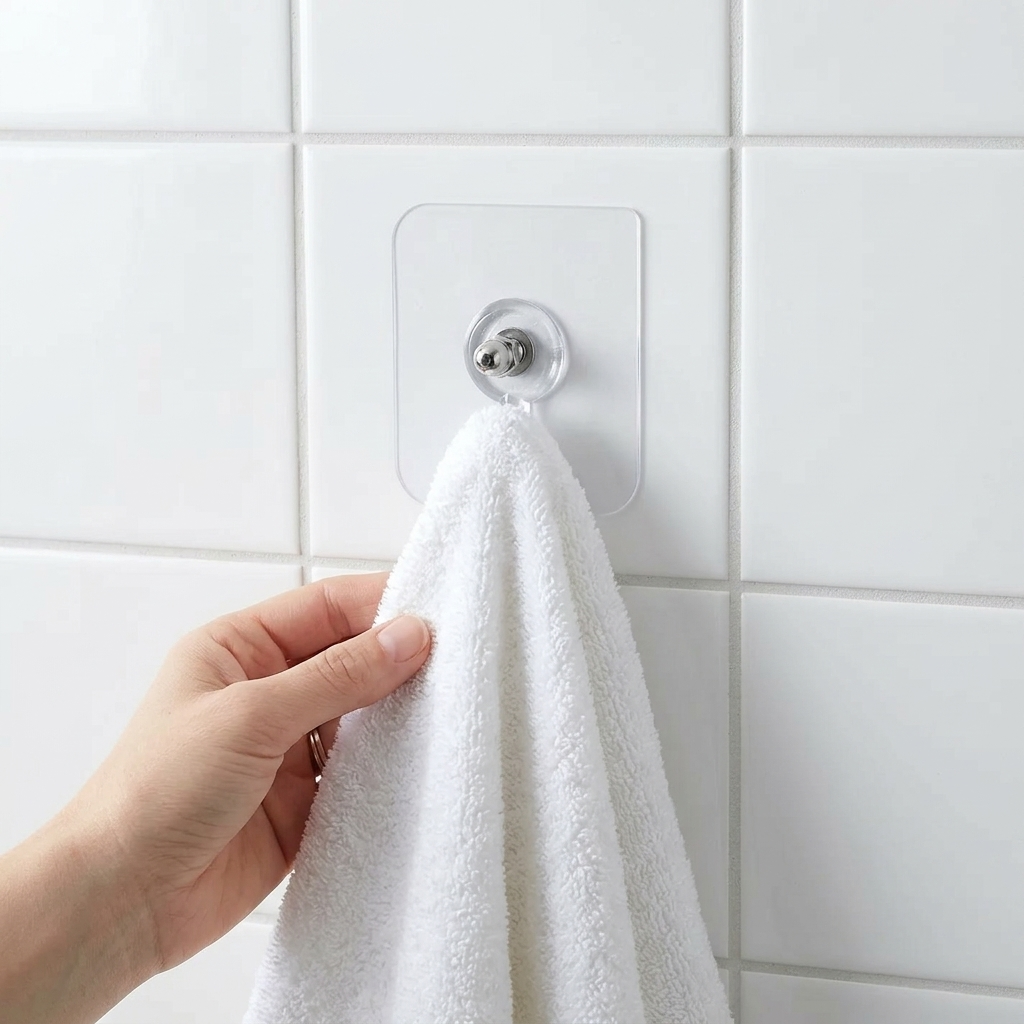 Gripstay – Heavy duty invisible adhesive wall hooks