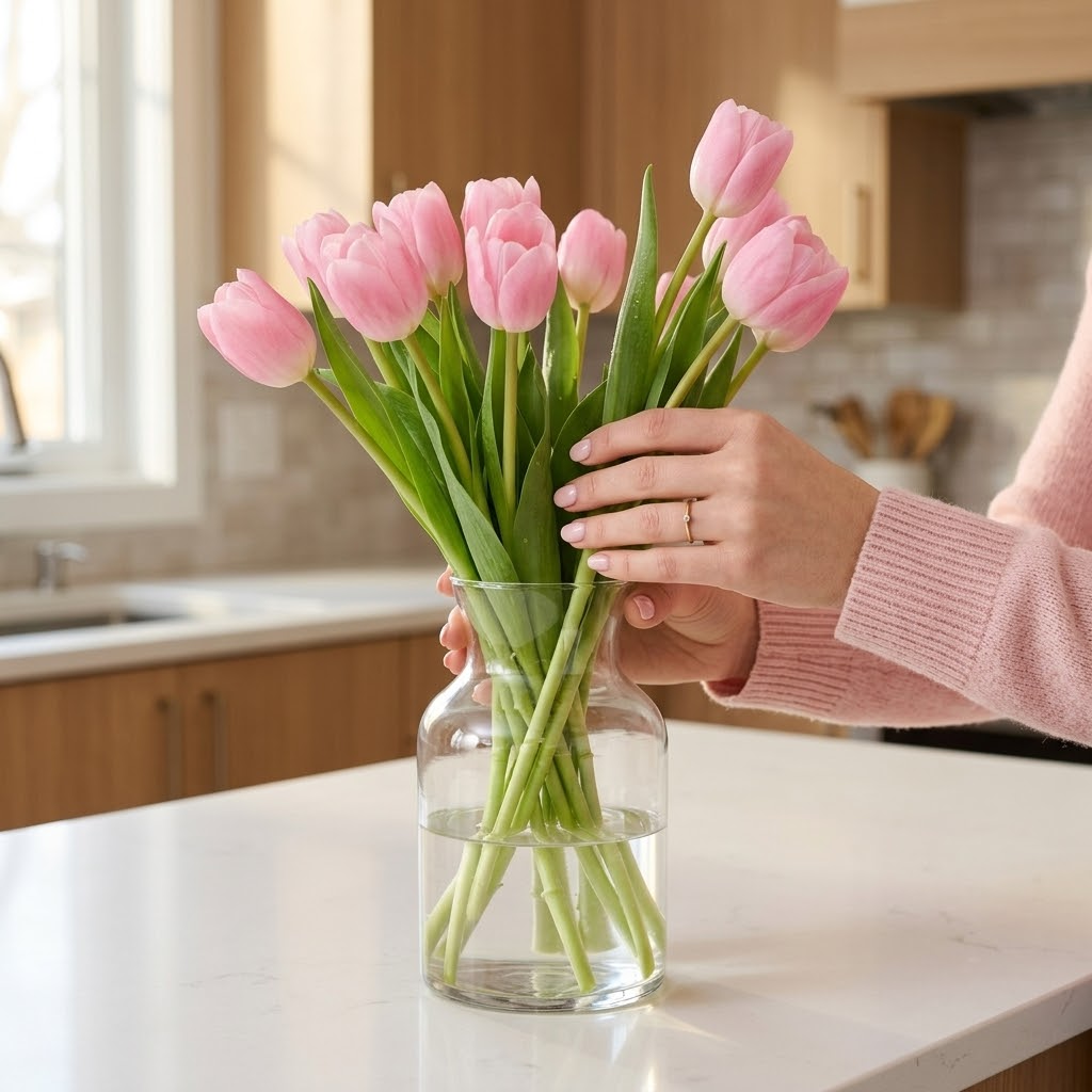 Lumora – Real Touch Tulip Bouquet