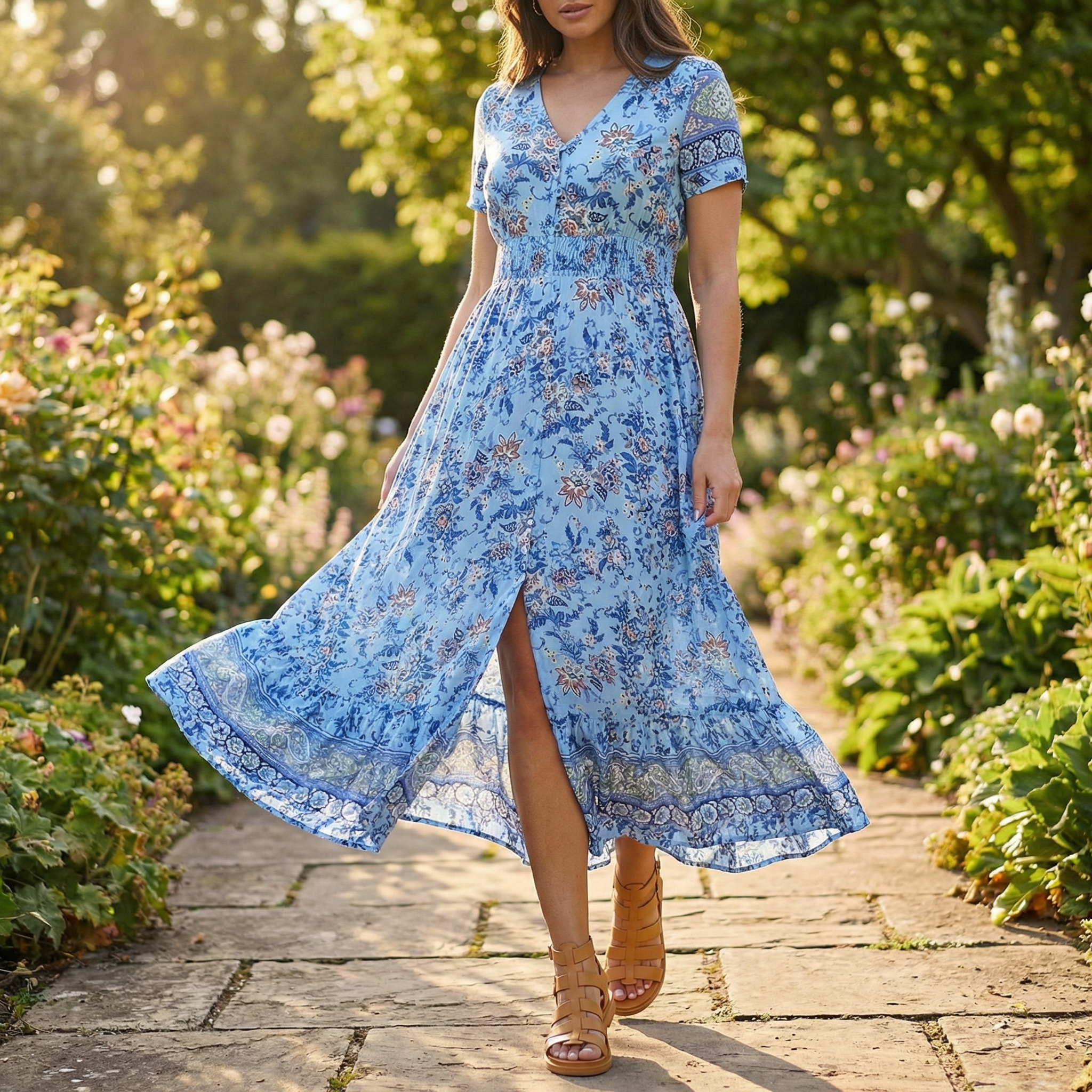 Floressa – Lightweight Floral Maxi Dress for Every Occasion