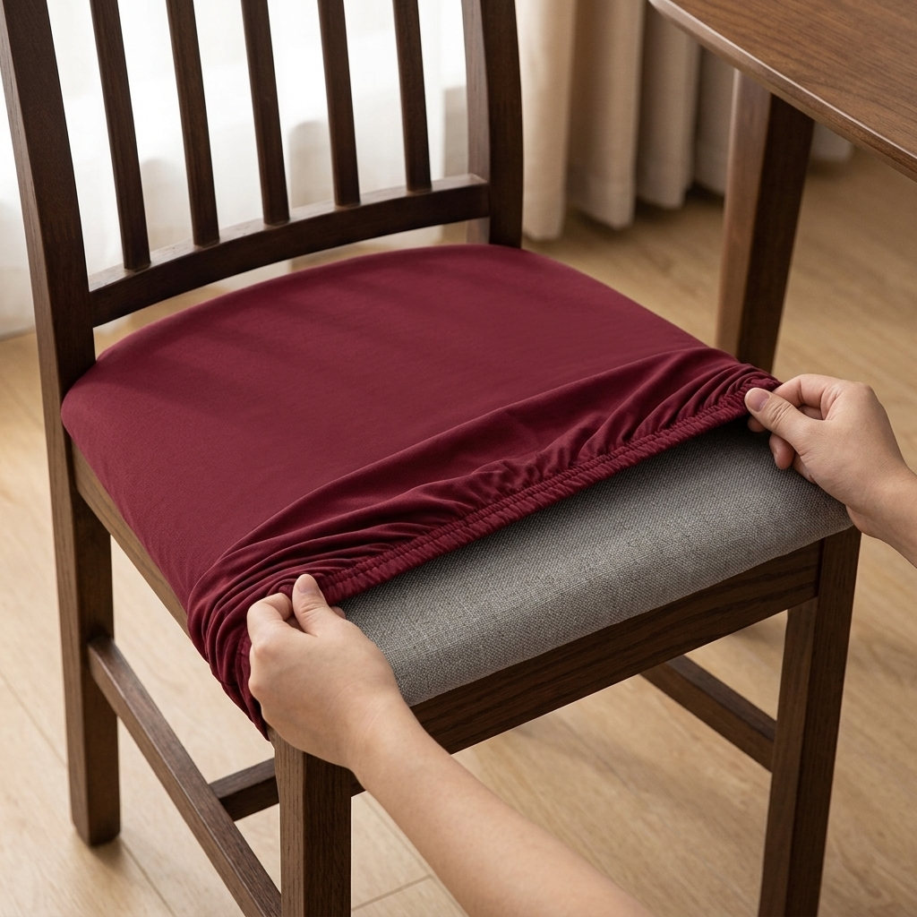 Chairwell – Stretchy Waterproof Chair Seat Covers (Set of 4)