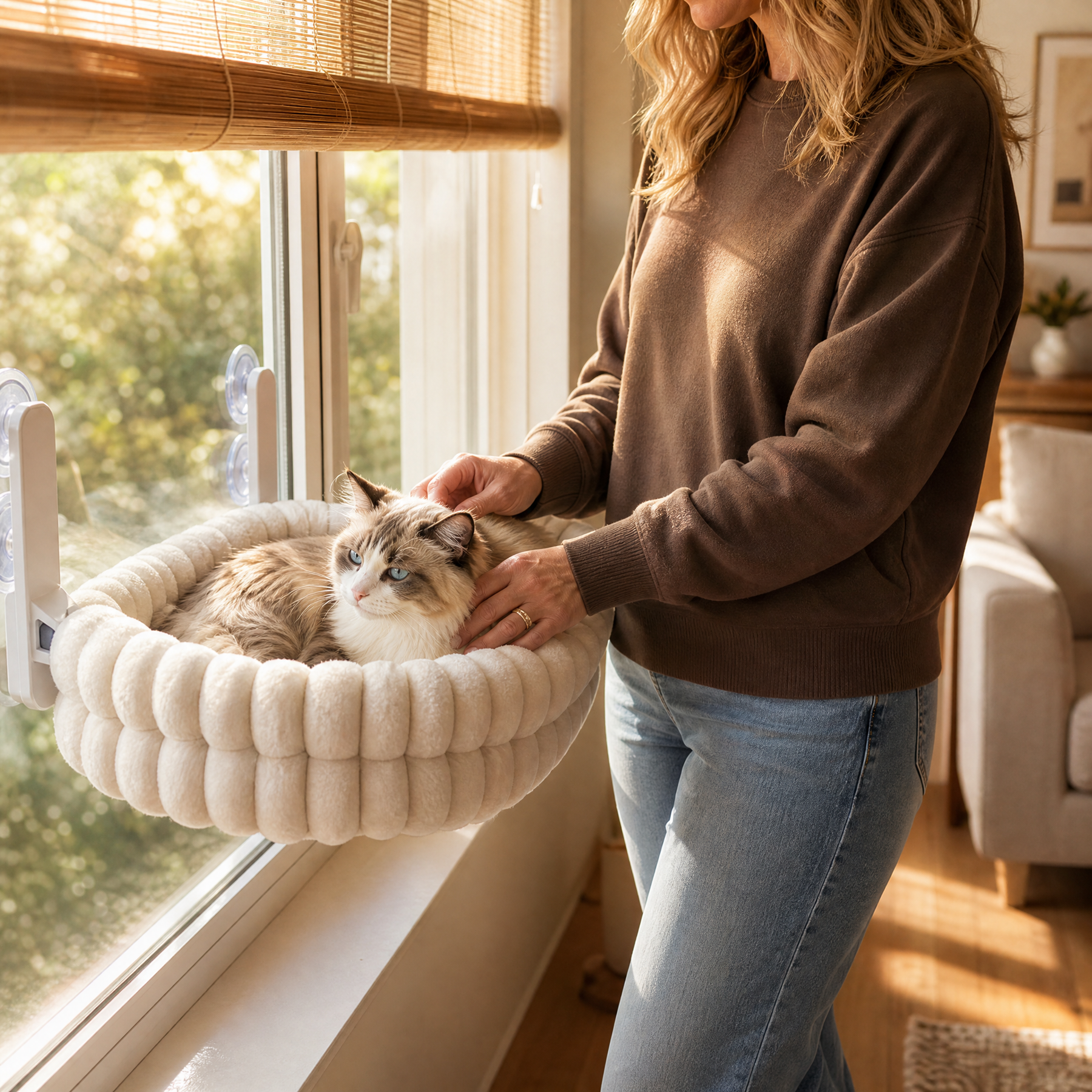 Lumiclaw – Foldable Window Cat Bed