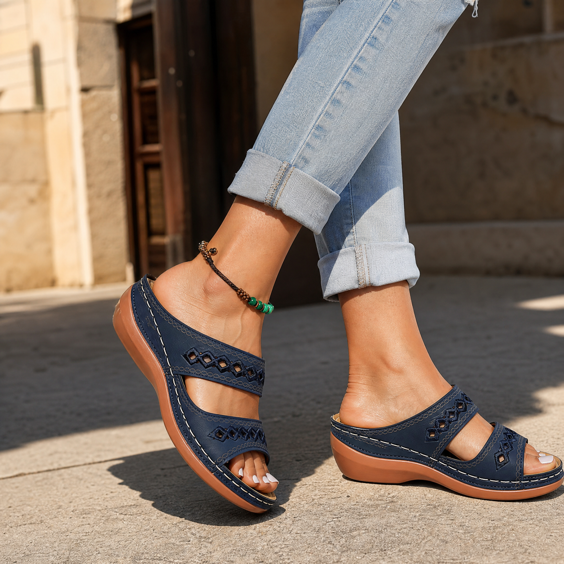 Comfort Lift – Orthopedic Wedge Sandals