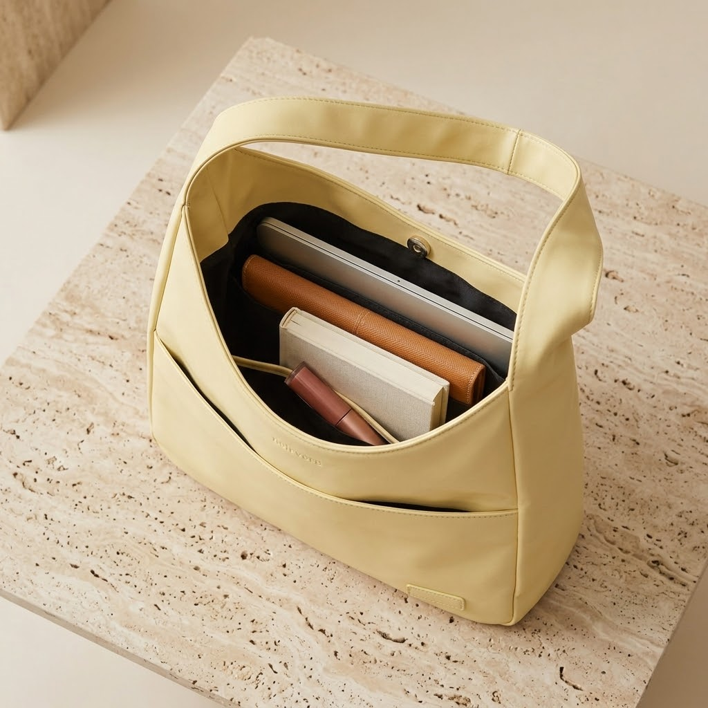 Lunavelle – Soft Shoulder Bag for Work and Every Day