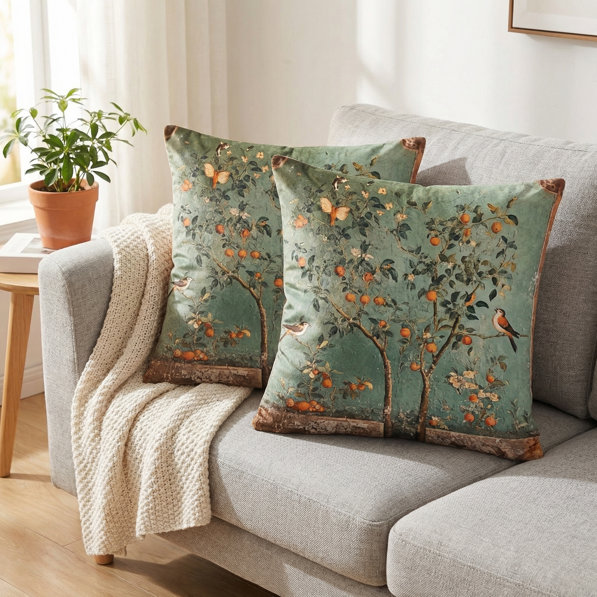 Bloomshire – Vintage Botanical Pillow Covers