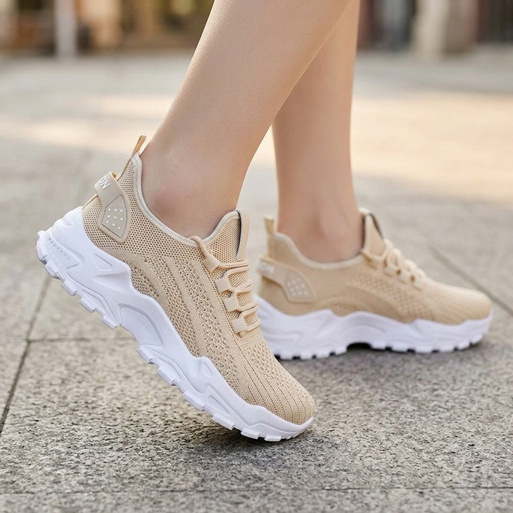 Aerloom – Women's Breathable Knit Sneakers for All Day Comfort