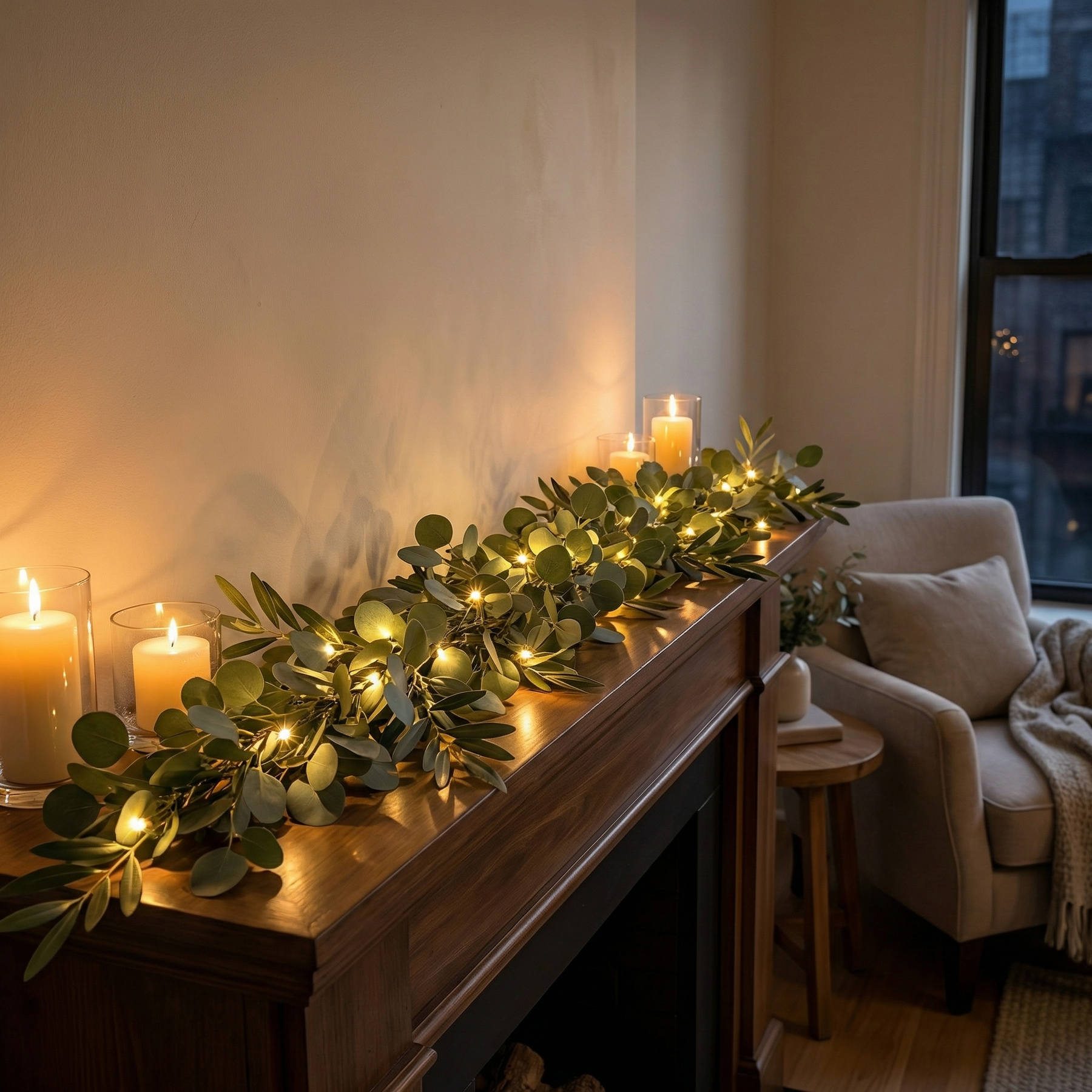 Lumivine – Lighted Olive Vine for Cozy Evenings