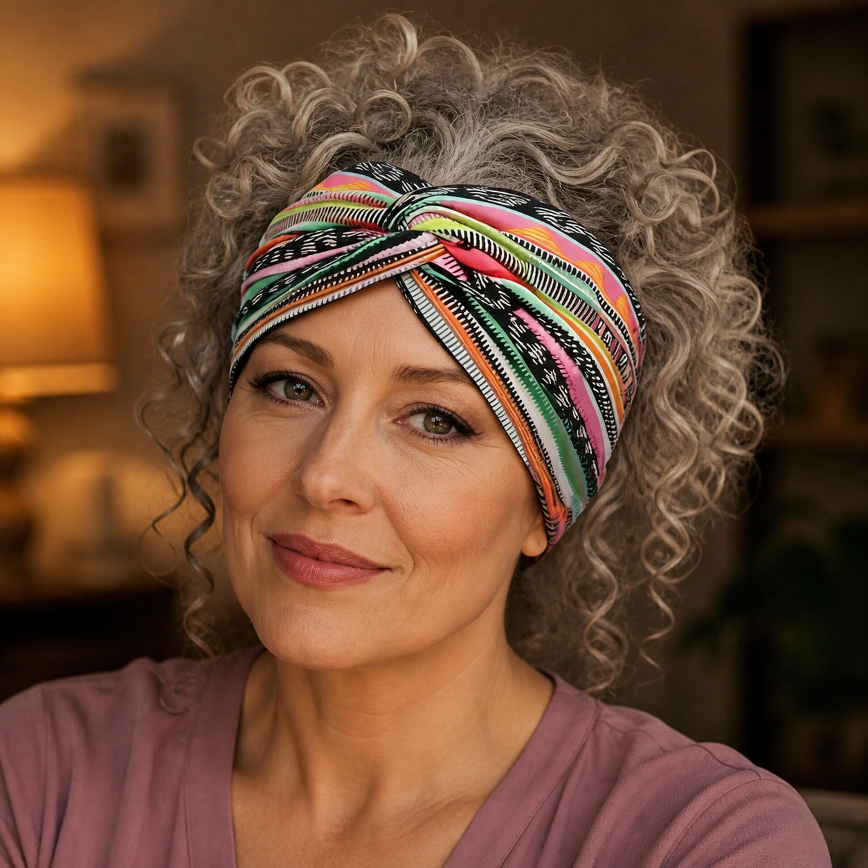Lirelle – Boho Print Wide Headband
