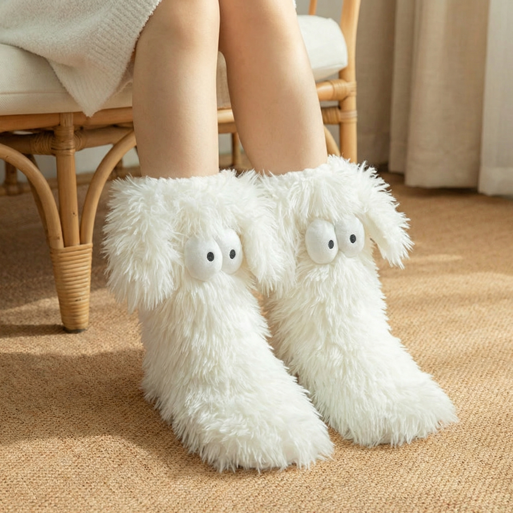 Fuzzlo – Fluffy Monster Home Socks