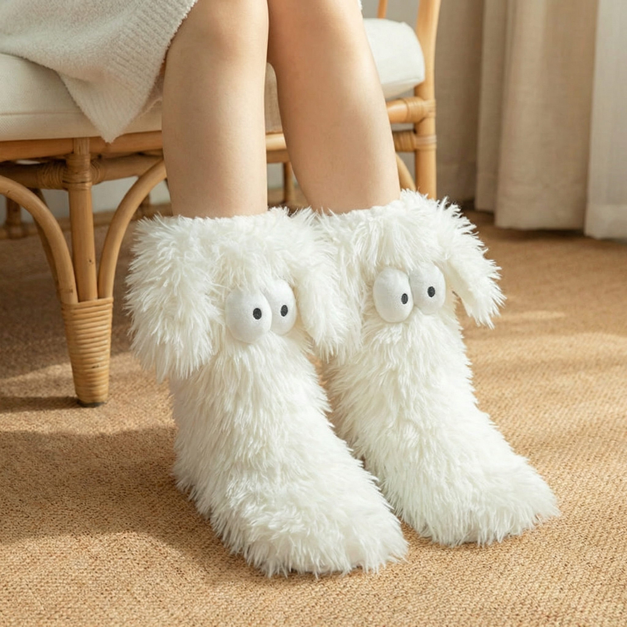 Fuzzlo – Fluffy Monster Home Socks