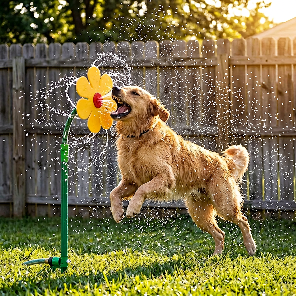 Bloomzy – Dancing Flower Lawn Sprinkler