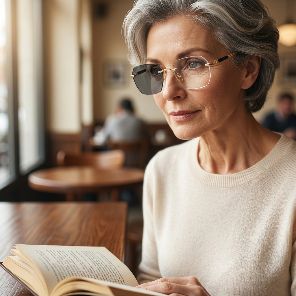 Lumivue – 2 in 1 Photochromic Reading Glasses