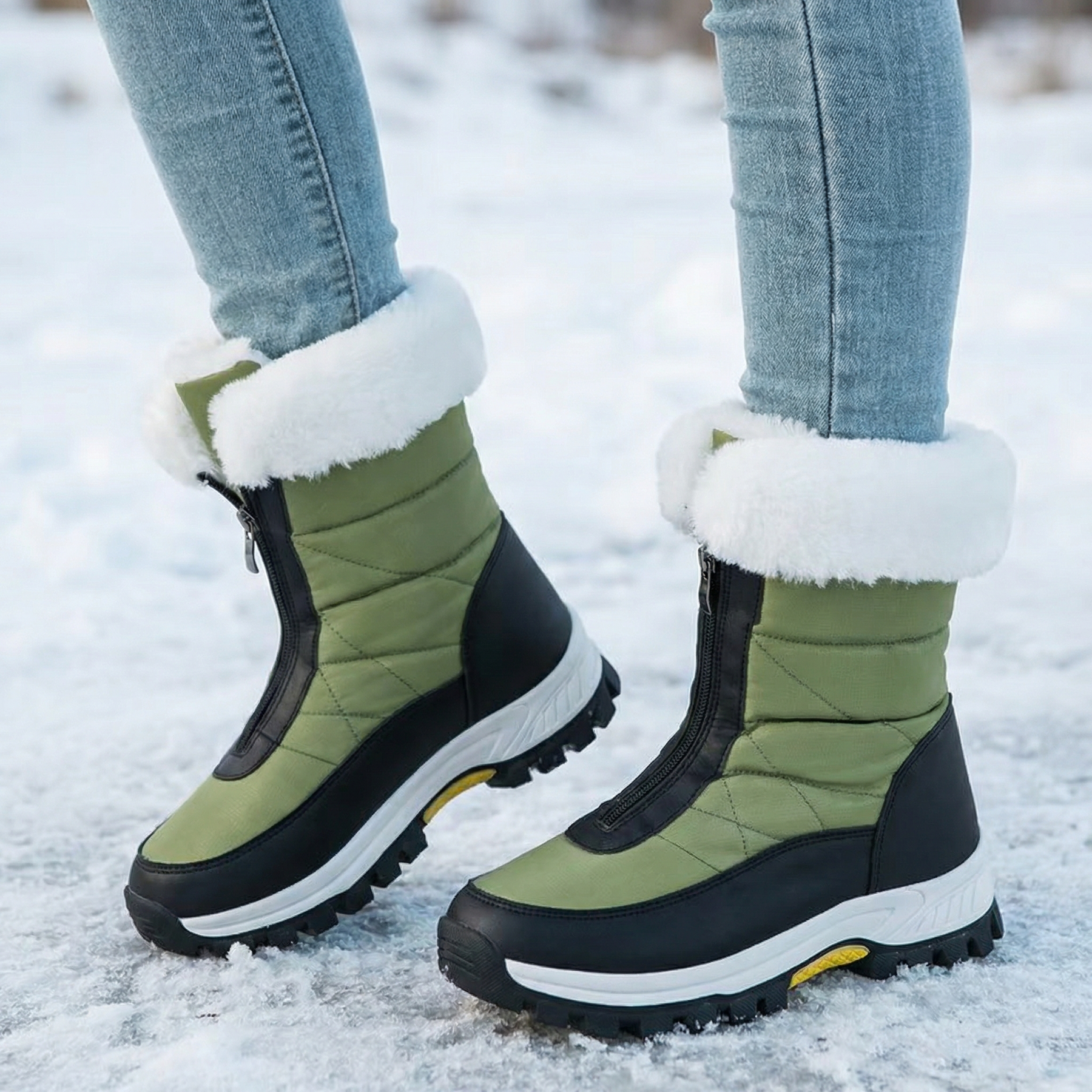Frostara – Waterproof Fur Lined Winter Boots