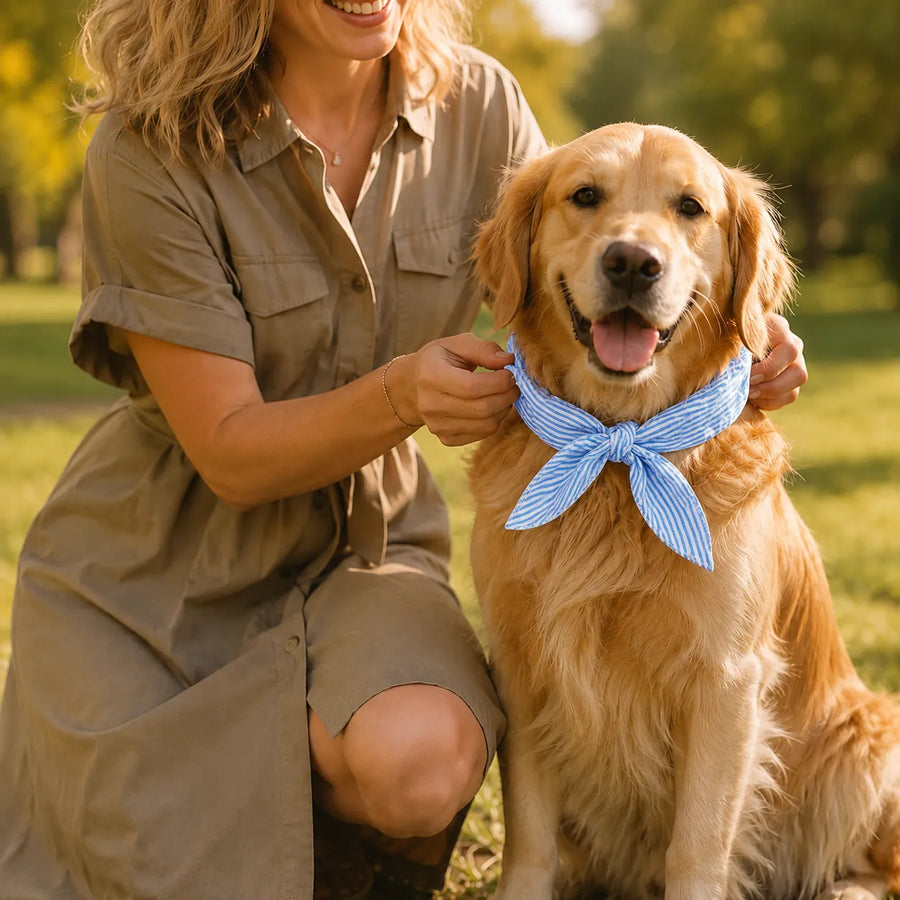 Coolpup – Reusable Cooling Bandana for Dogs, No-Freezer Summer Neck Wrap (2Pcs)