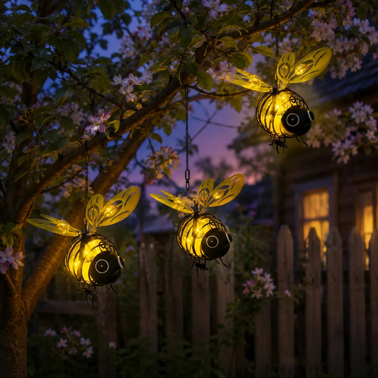 Beeloom – Solar Hanging Bee Lamp for Garden
